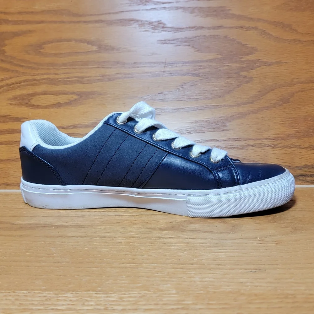 Tommy Hilfiger Lemii Shoes Sneakers Womens Navy Blue Size 5.5 M Logo - Picture 14 of 16